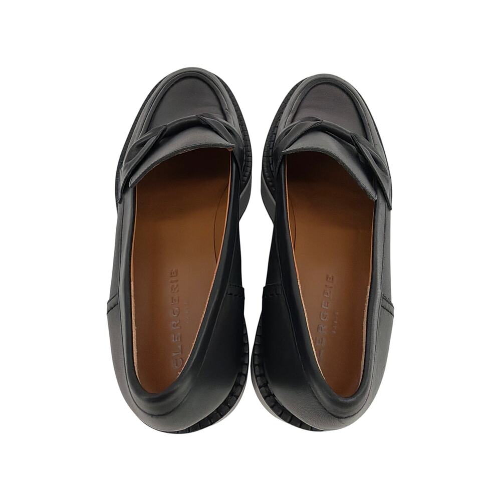 CLERGERIE Booster Leather Platform Loafers in Black 37 - Picture 3 of 13